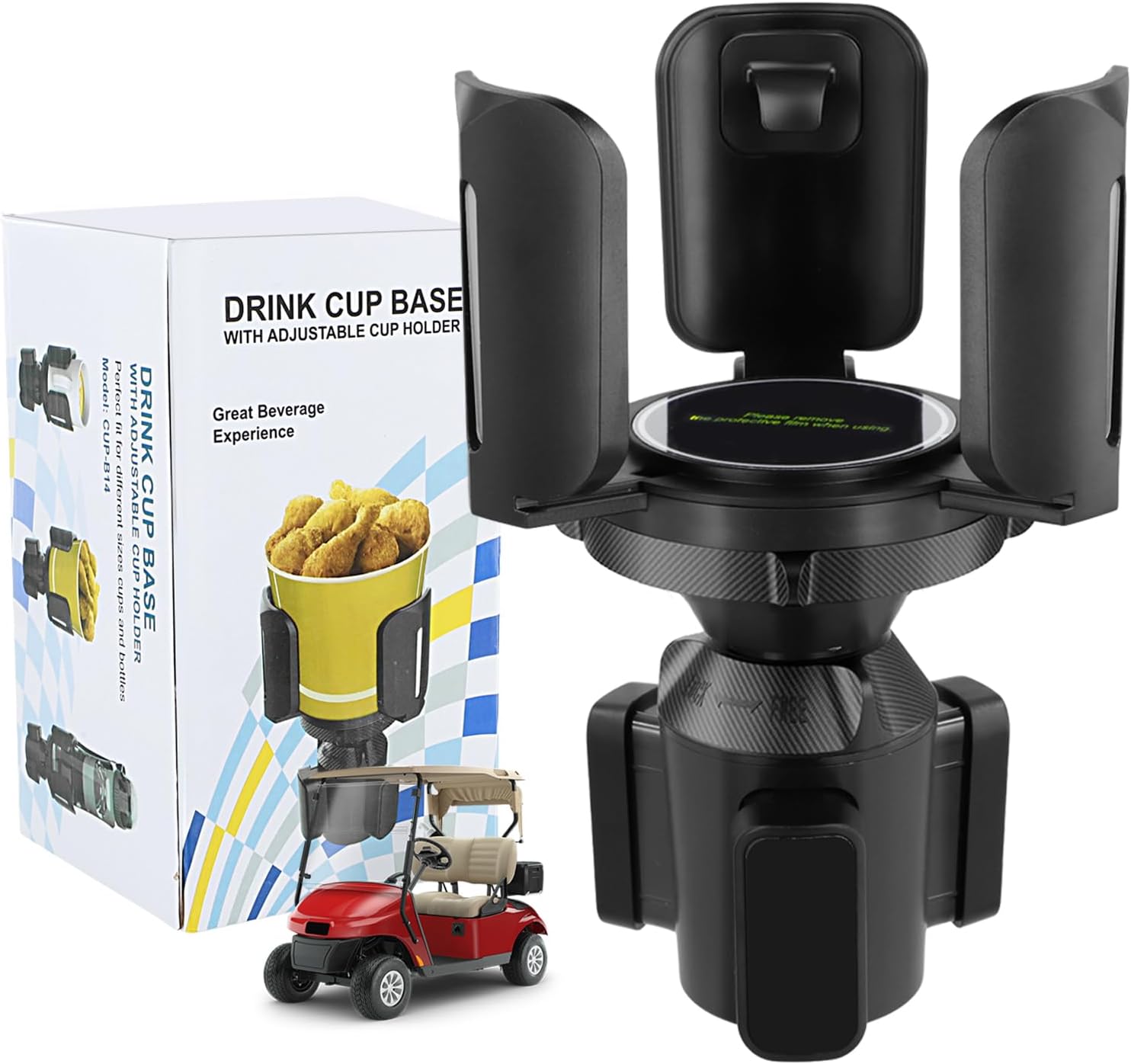 Universal Propane Cup Holder for Golf Carts