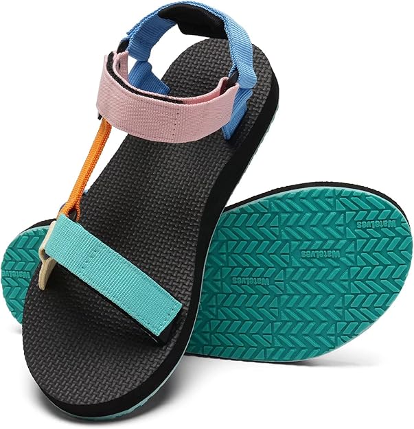 WateLves Womens Sport Sandals with Arch Support for Hiking