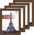 VCK 11x14 Picture Frame Set of 4 - Gallery-Quality Wood Frames