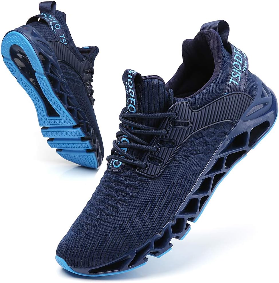 SKDOIUL Men Sport Running Shoes Breathable Trail Runners