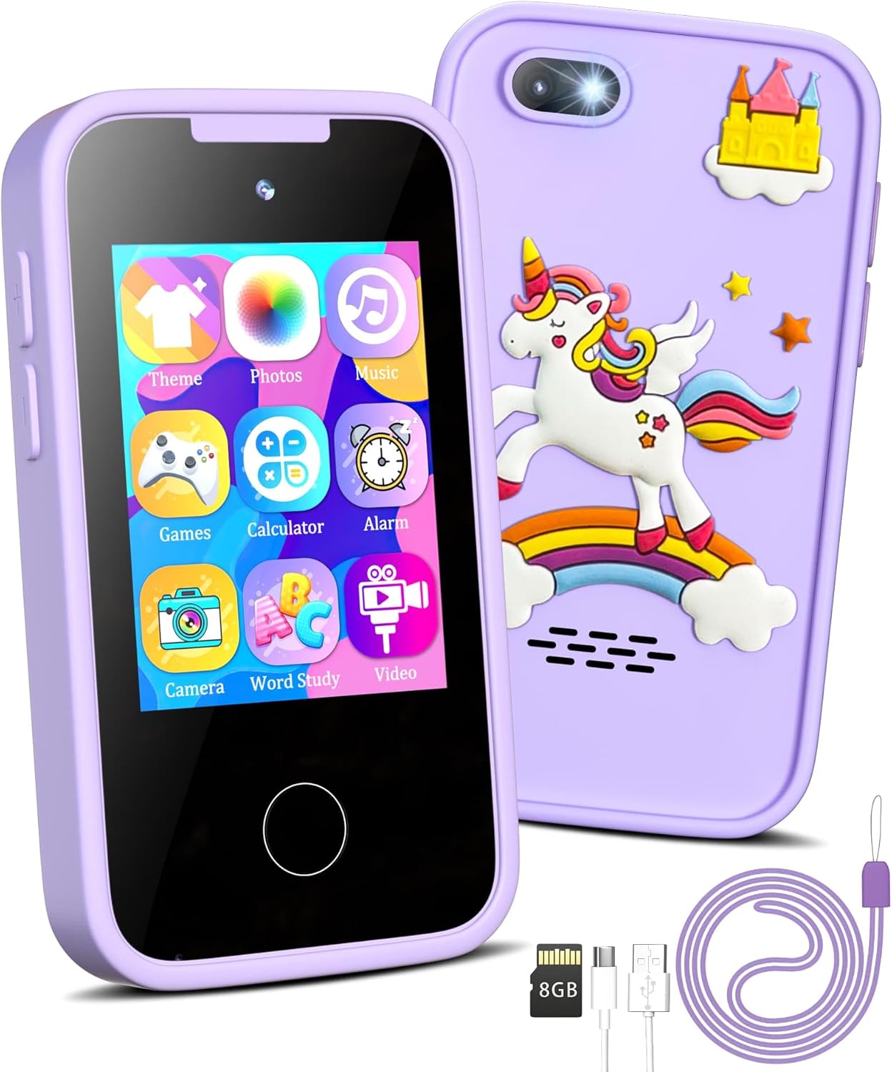 Kids Smart Phone Unicorns Gifts for Girls 6-8 Year Olds Fun