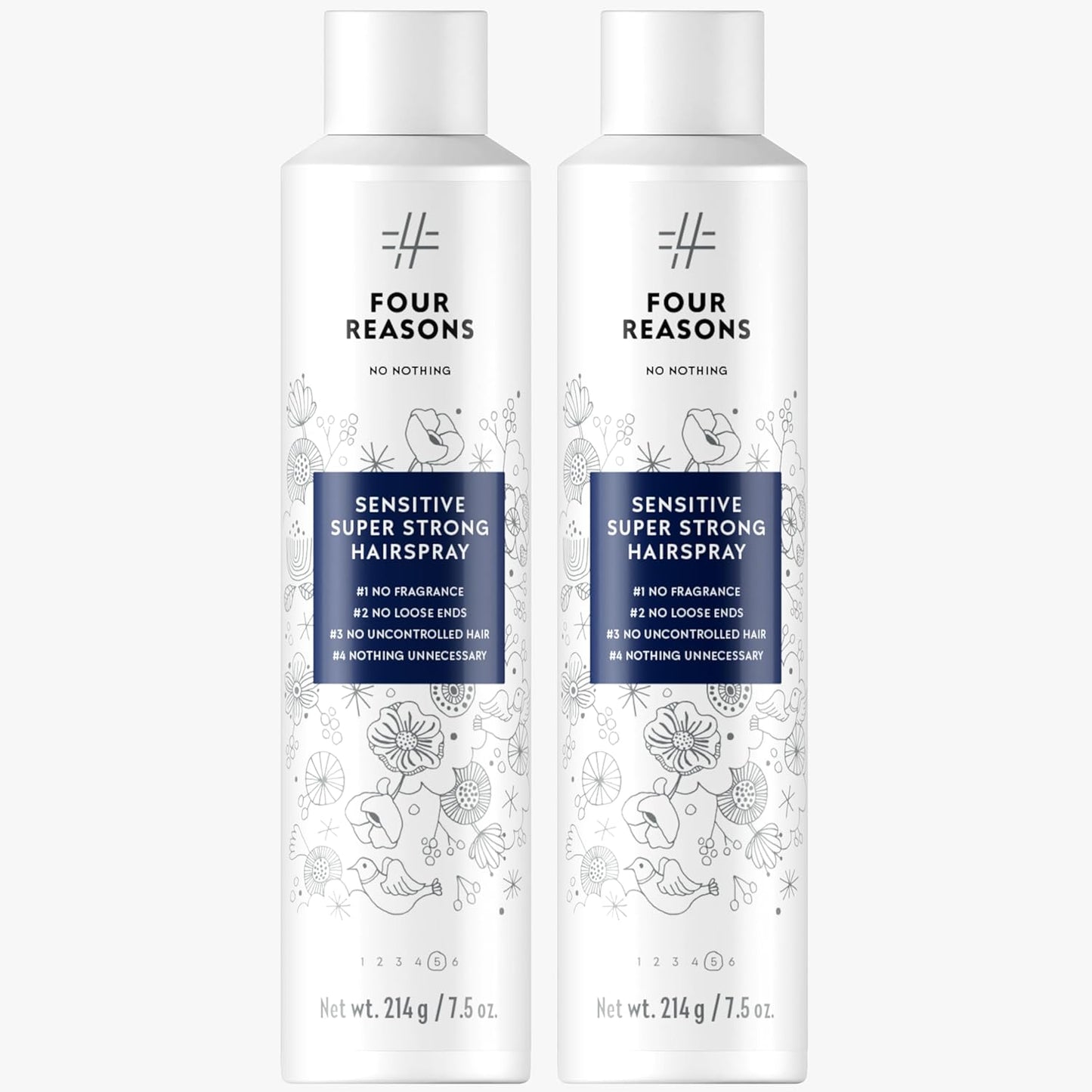 No Nothing Sensitive Extra Hold Hairspray for All-Day Style