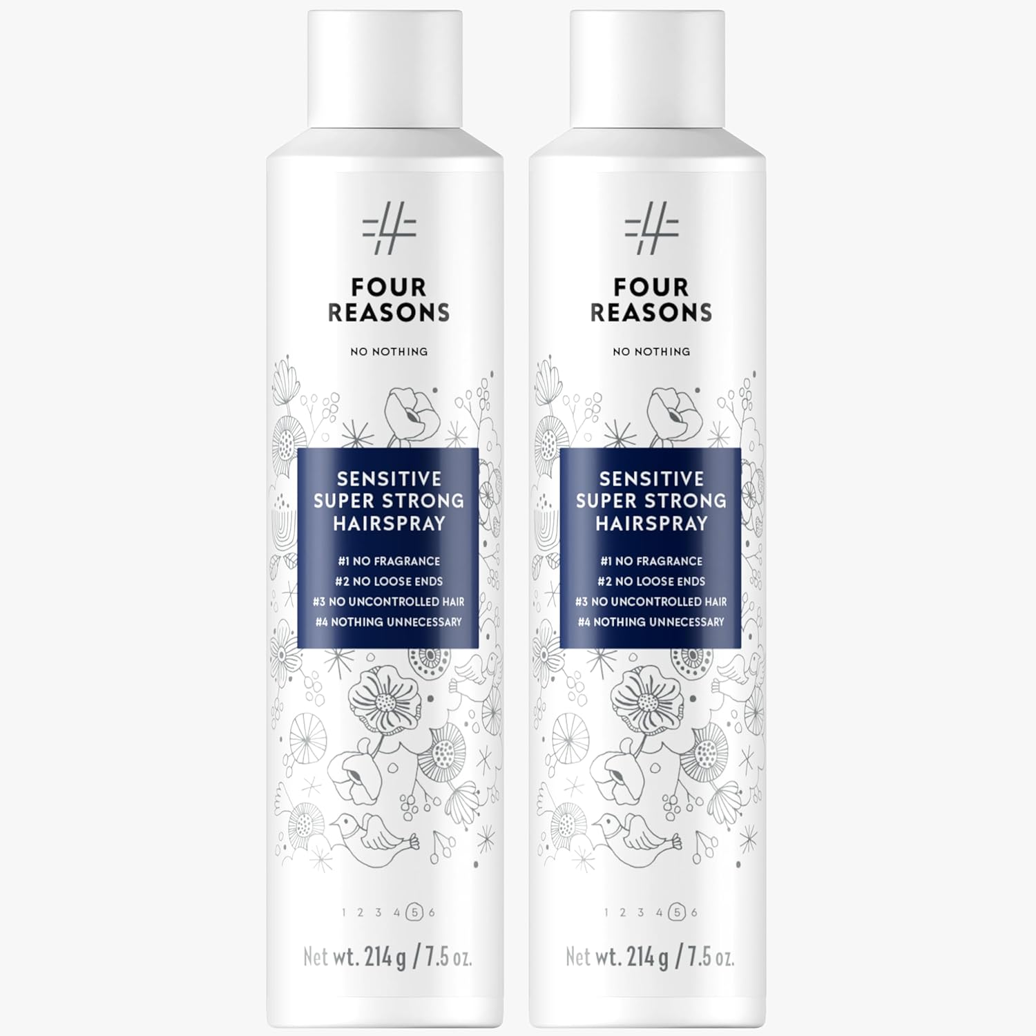 No Nothing Sensitive Extra Hold Hairspray for All-Day Style