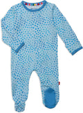 Magnetic Me Boys Modal Magnetic Baby Footie Pajamas - Easy Magnetic is