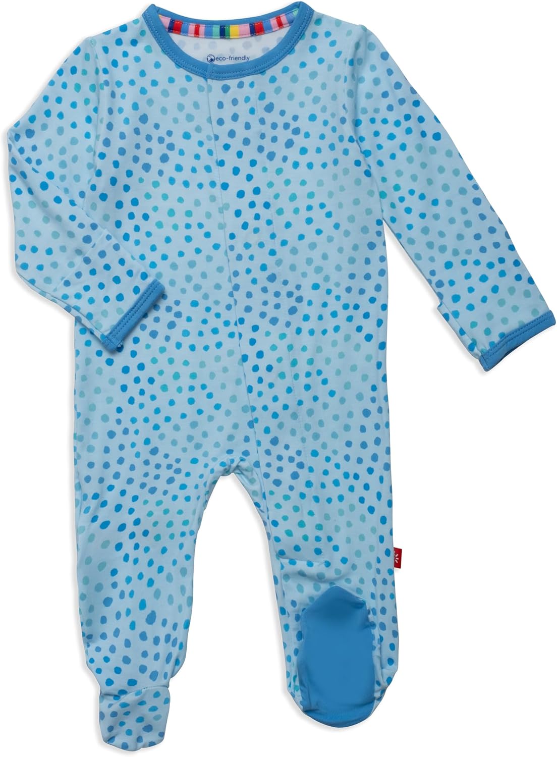 Magnetic Me Boys Modal Baby Footie Pajamas for Easy Dressing
