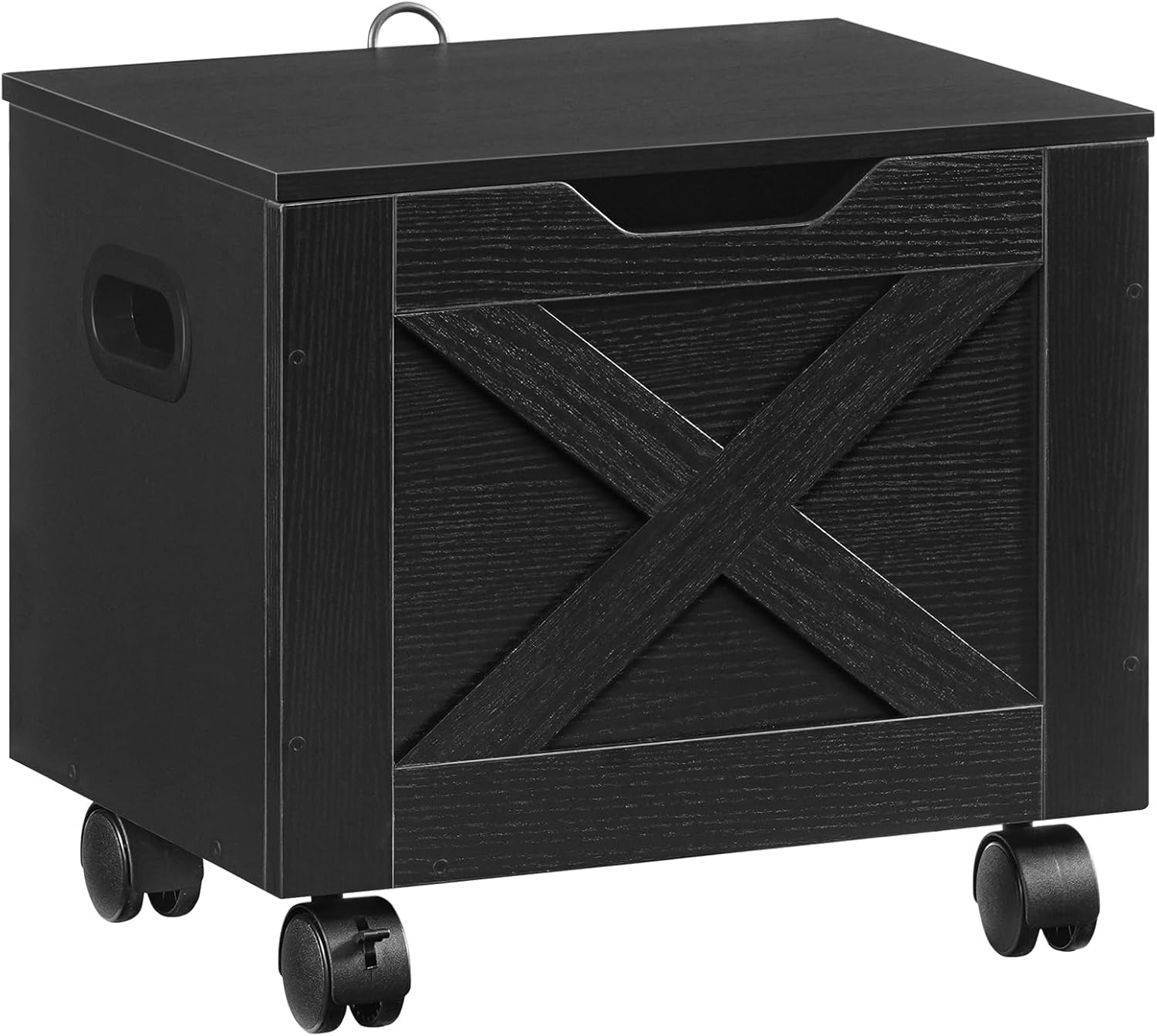 Rolling Filing Cabinet for A4 and Letter-Size Documents Storage