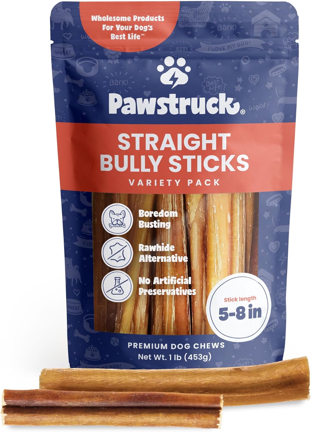 Long-Lasting Digestible Bully Sticks for Dogs