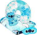 Lilo & Stitch Kids Travel Set - 3 Piece Cozy Travel Accessories