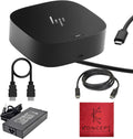 HP 26D32AA USB-C Dock G5 Bundle for Dual Monitor Setup