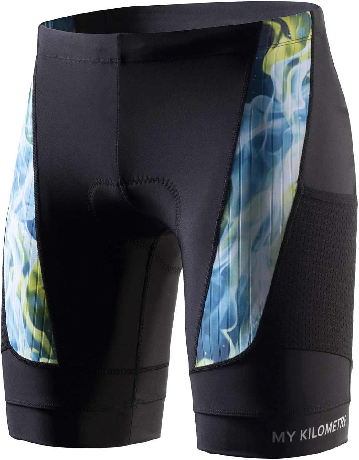 MY KILOMETRE Mens Triathlon Shorts with Adjustable Drawstring