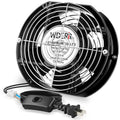 High Speed Axial Muffin Fan 172mm x 150mm x 51mm - Powerful DIY
