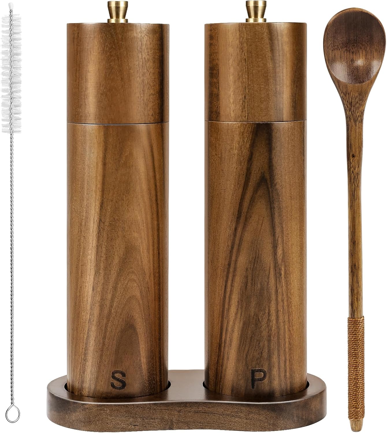 Wooden Salt and Pepper Grinder Set for Your Kitchen Needs