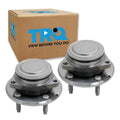 TRQ Front Wheel Bearing & Hub Assembly Set for 2013-19 Cadillac ATS