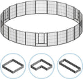 Fencer Wire Foldable Pet Playpen 24 Panels - Large 248 sq ft Play Area