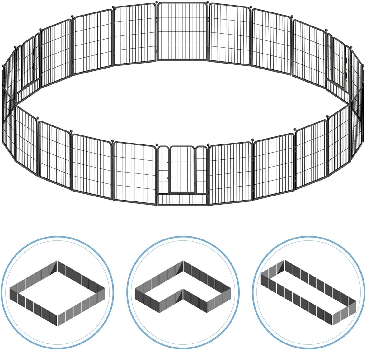 Fencer Wire Foldable Outdoor Indoor Pet Playpen for All Pets