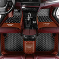 Customized Artificial Leather Car Floor Mats Compatible for 97% Cars