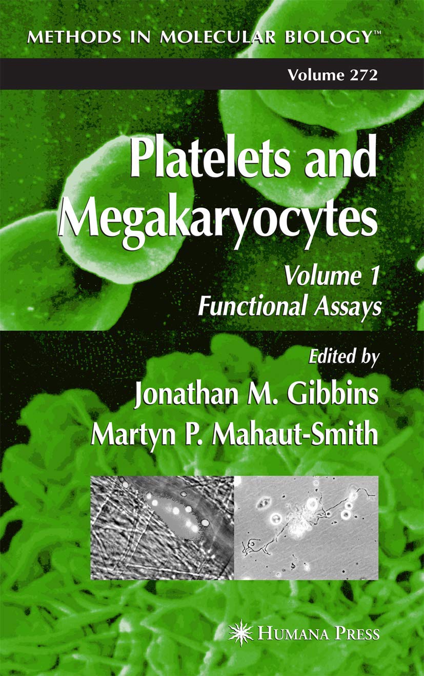 Platelets and Megakaryocytes: Functional Assays for Research