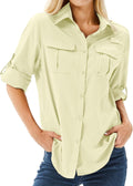 Women's UPF 50 Long Sleeve Sun Protection Shirt - Breathable Comfort