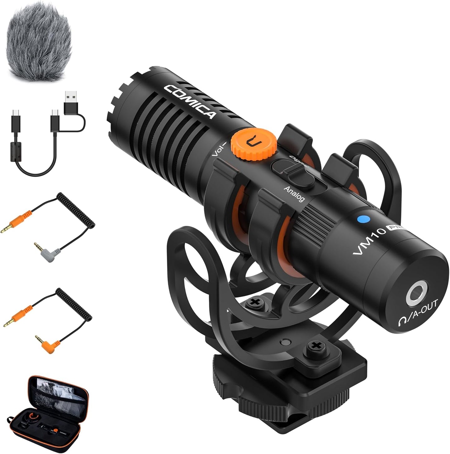 COMICA VM10 PRO Universal Video Microphone for Vlogging