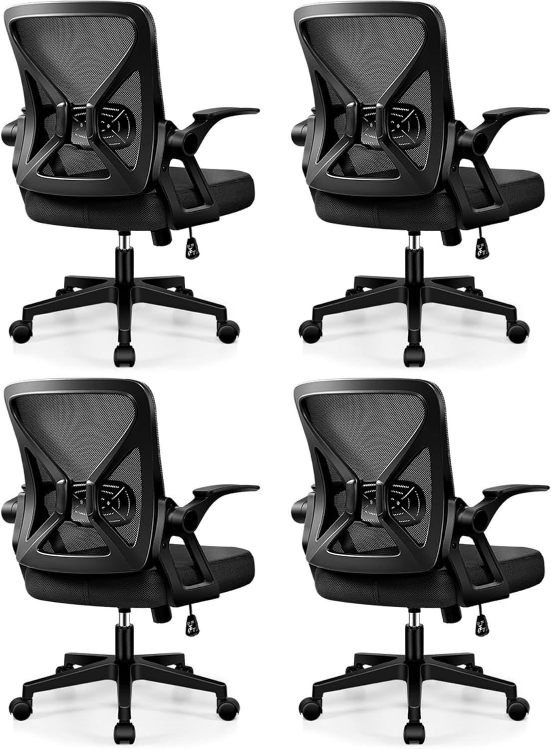 Ergonomic Office Chair with Lumbar Support and Mesh Design