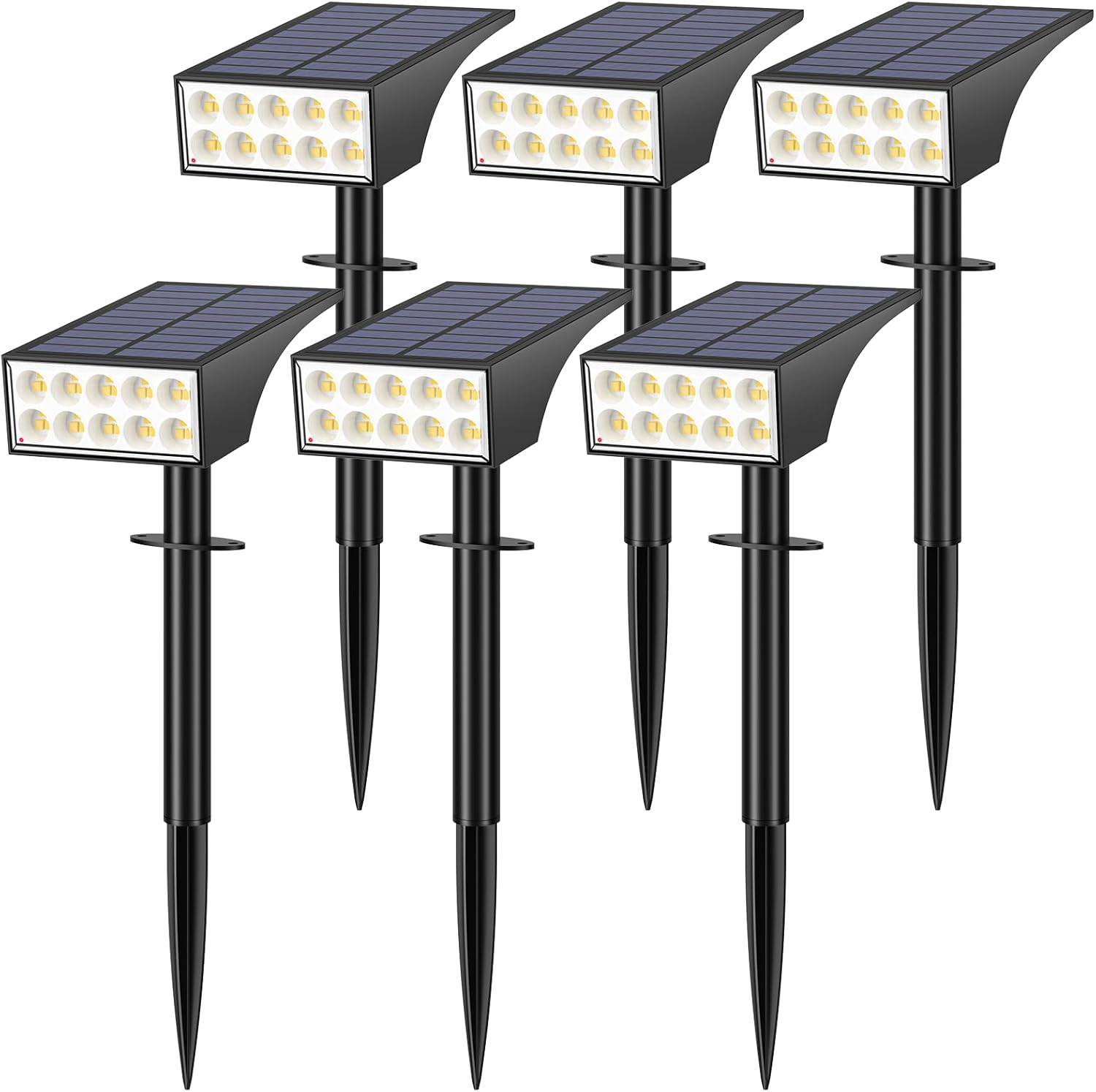 Super Bright Solar Spot Lights Outdoor for Garden and Pathway
