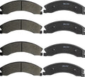 Front and Rear Ceramic Brake Pads Set for Silverado Sierra - Quiet
