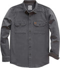 Dubinik Mens Button Up Long Sleeve Casual Button Down Shirt