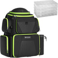 Fishing Tackle Backpack 48L Large Bag with Rod Holders - Durable