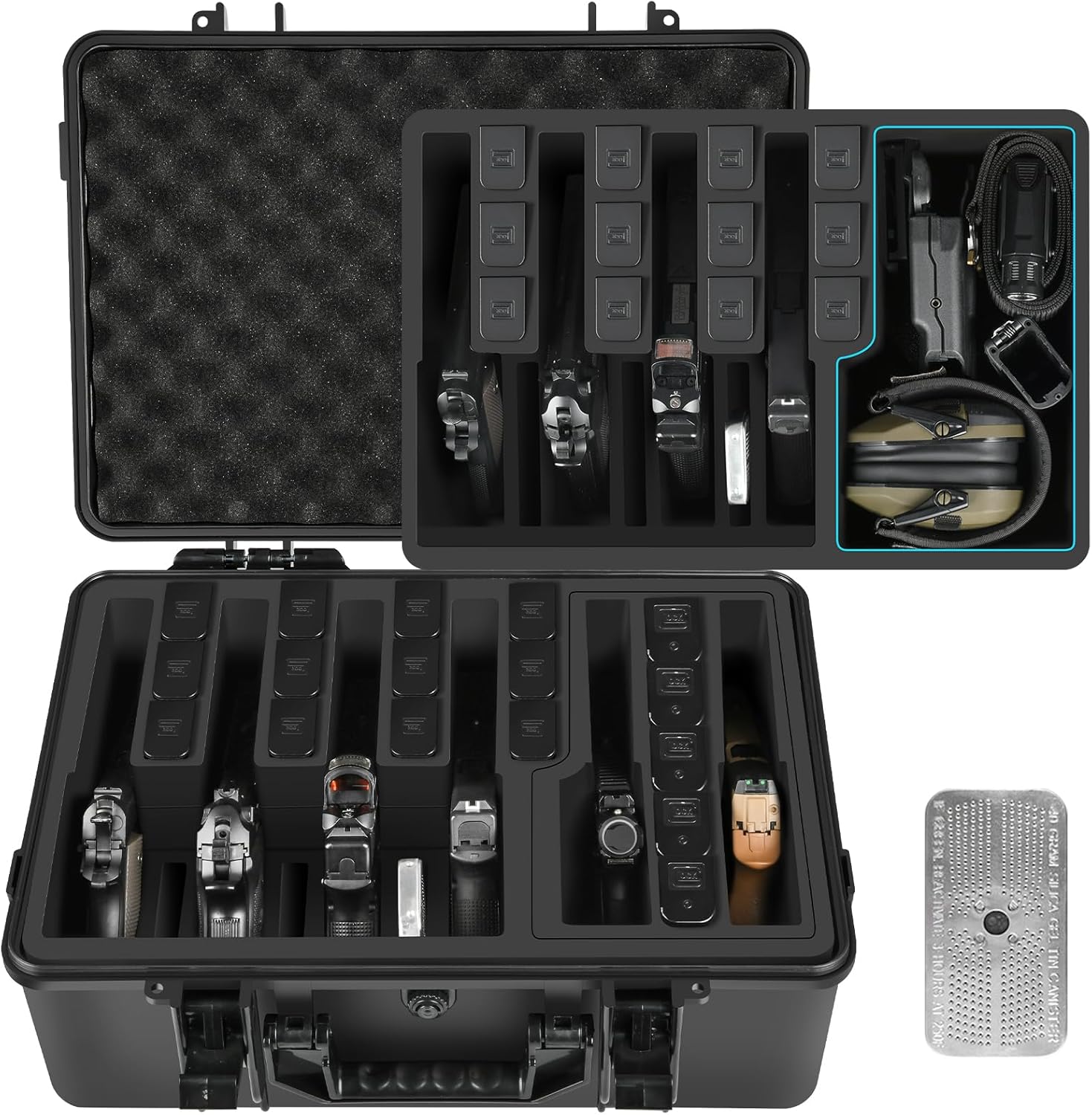 TSA Approved Gun Case for Pistol - Heavy Duty Waterproof Design