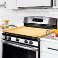 Noodle Board Stove Cover Bamboo Cutting Board 30 x 22 in - Space Saver