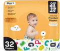 Hello Bello Premium Baby Diapers Size 1 - Extra Absorbent, Soft Fit