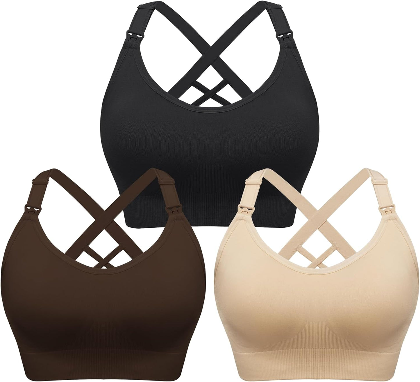Angelhood Nursing Bras for Breastfeeding and Active Moms