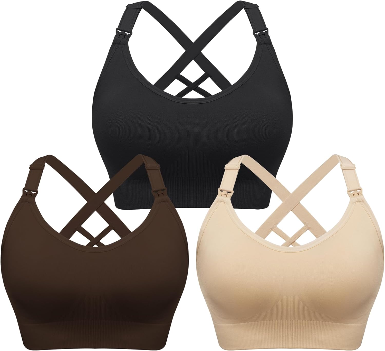 Angelhood Nursing Bras for Breastfeeding and Active Moms