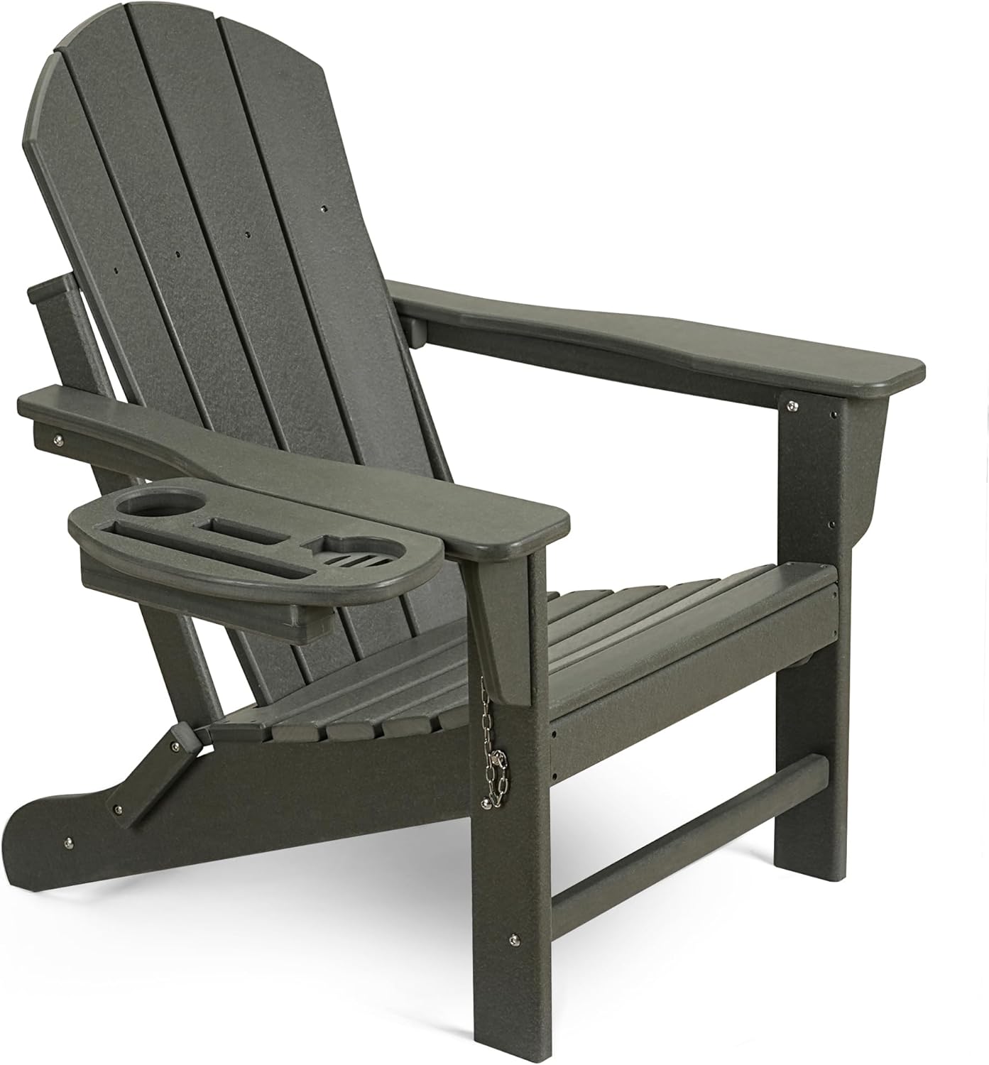 Adirondack Chair with Multifunctional Cup Holder for Relaxation