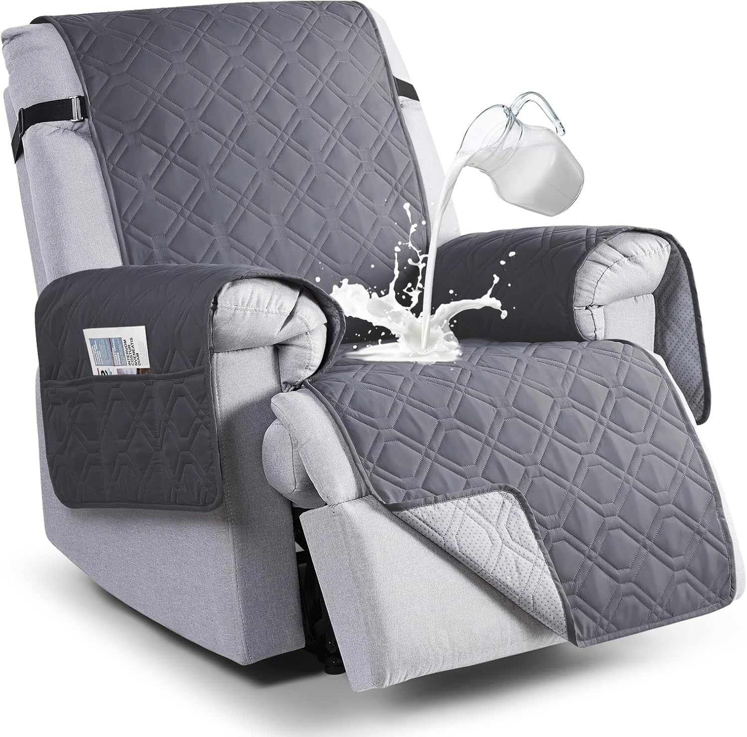 VANSOFY Waterproof Recliner Chair Covers for Pets and Dogs