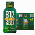 B12 Overload Extra Strength Energy Shot Grape 48-Pack - 260mg Caffeine