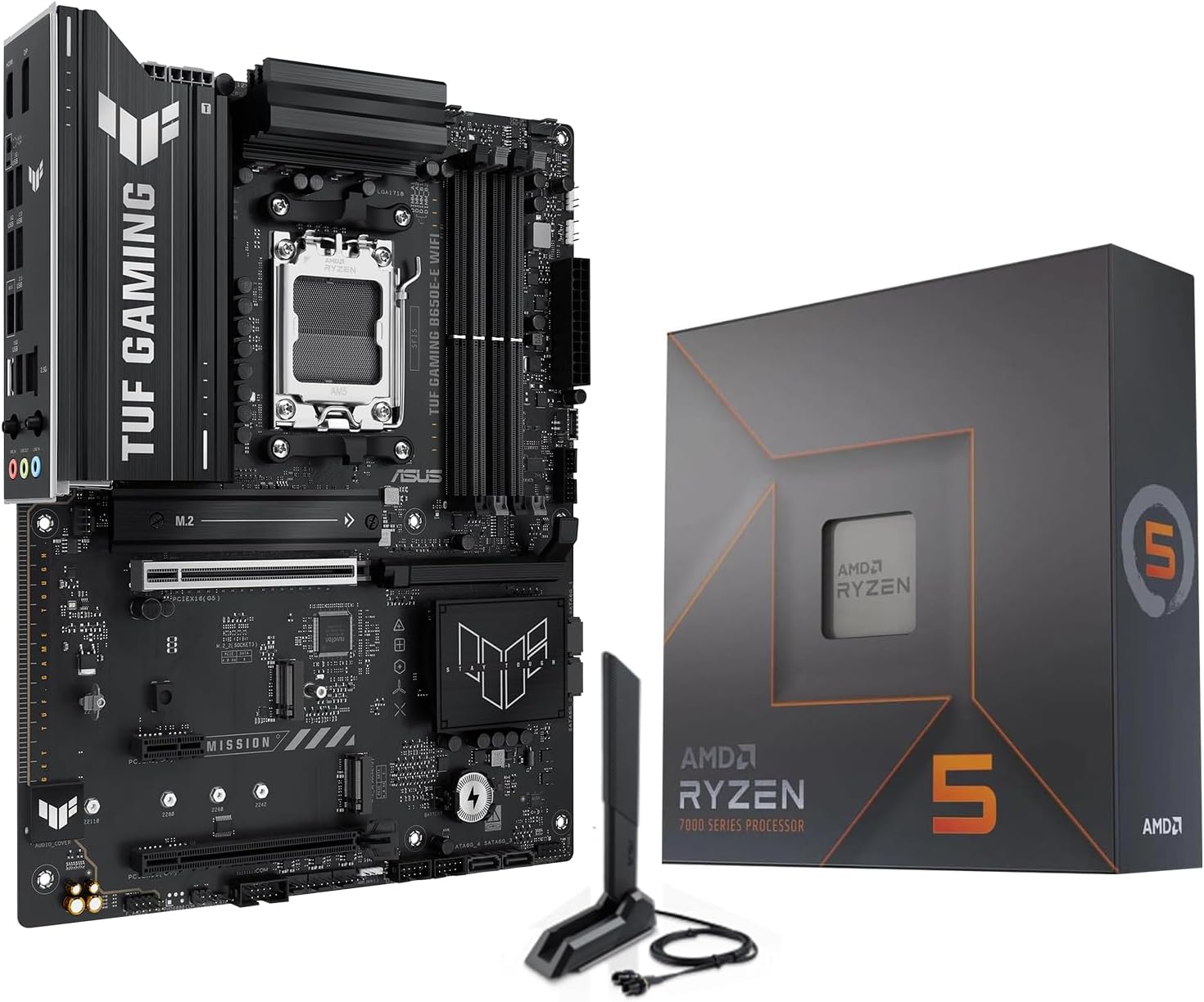 AMD Ryzen 5 7600X CPU Bundle with ASUS TUF Gaming Motherboard