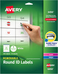 Avery Multiuse Removable Round Labels 1in - Clean, Reusable Stickers