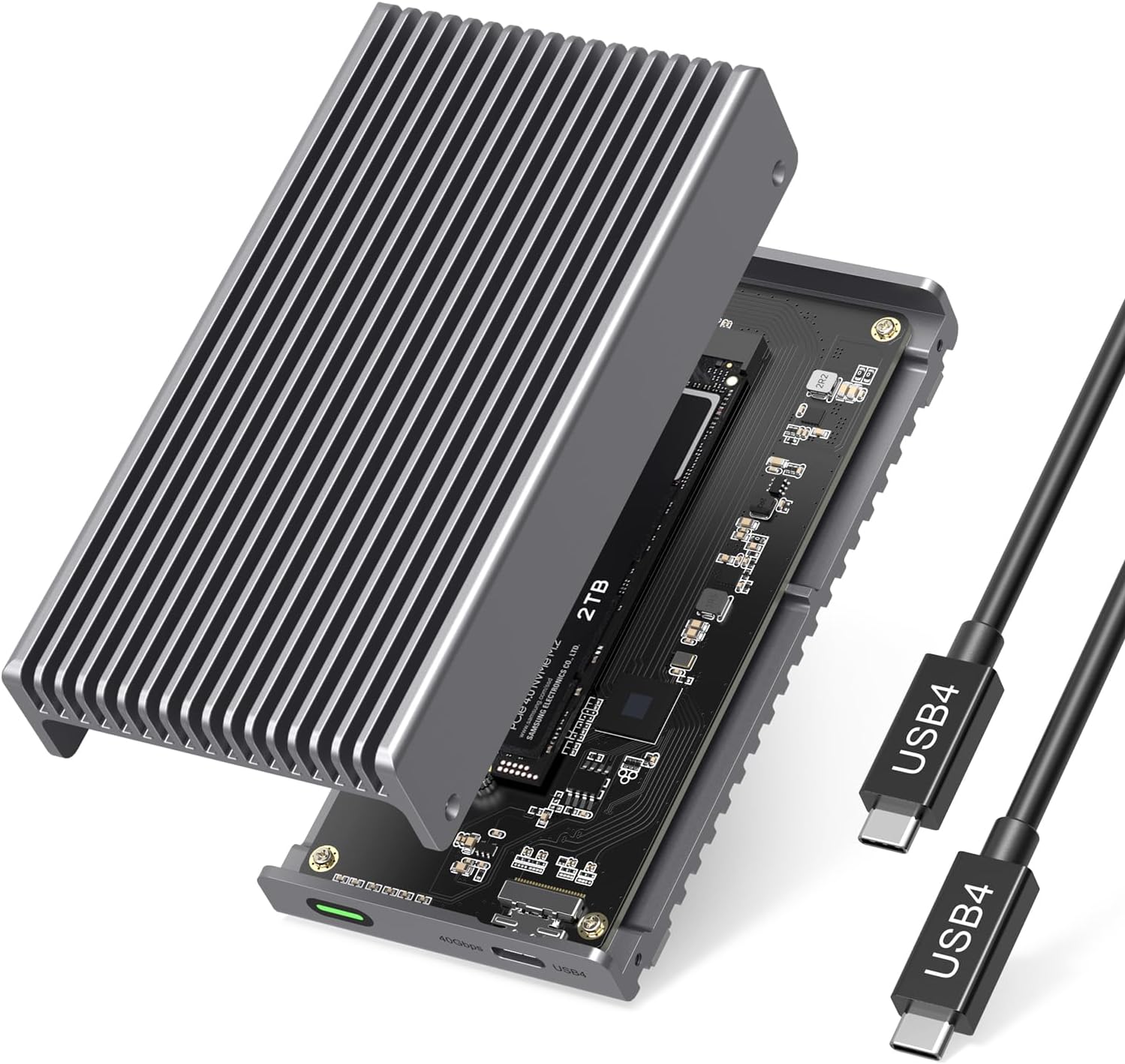 Ultra-Fast Silent NVMe Enclosure - GEWOKLIY