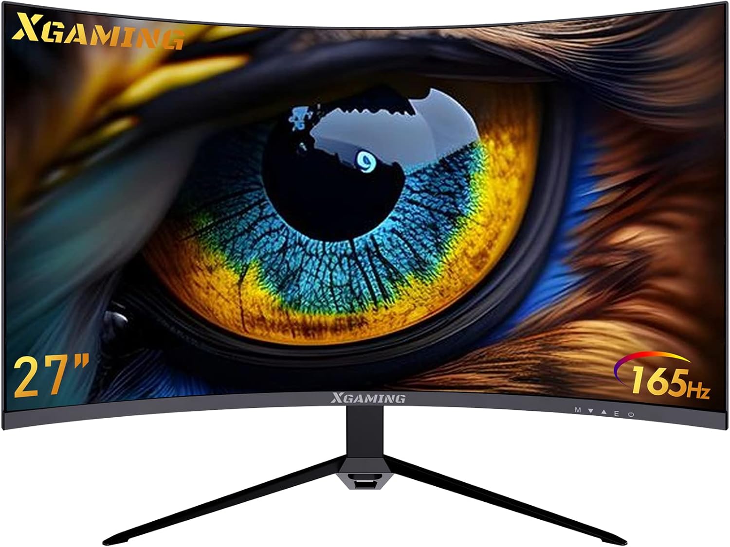 27 inch Curved Gaming Monitor with 165Hz Refresh Rate and HDR