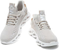 Womens Mesh Walking Shoes Slip-On Sneakers - Lightweight Comfort