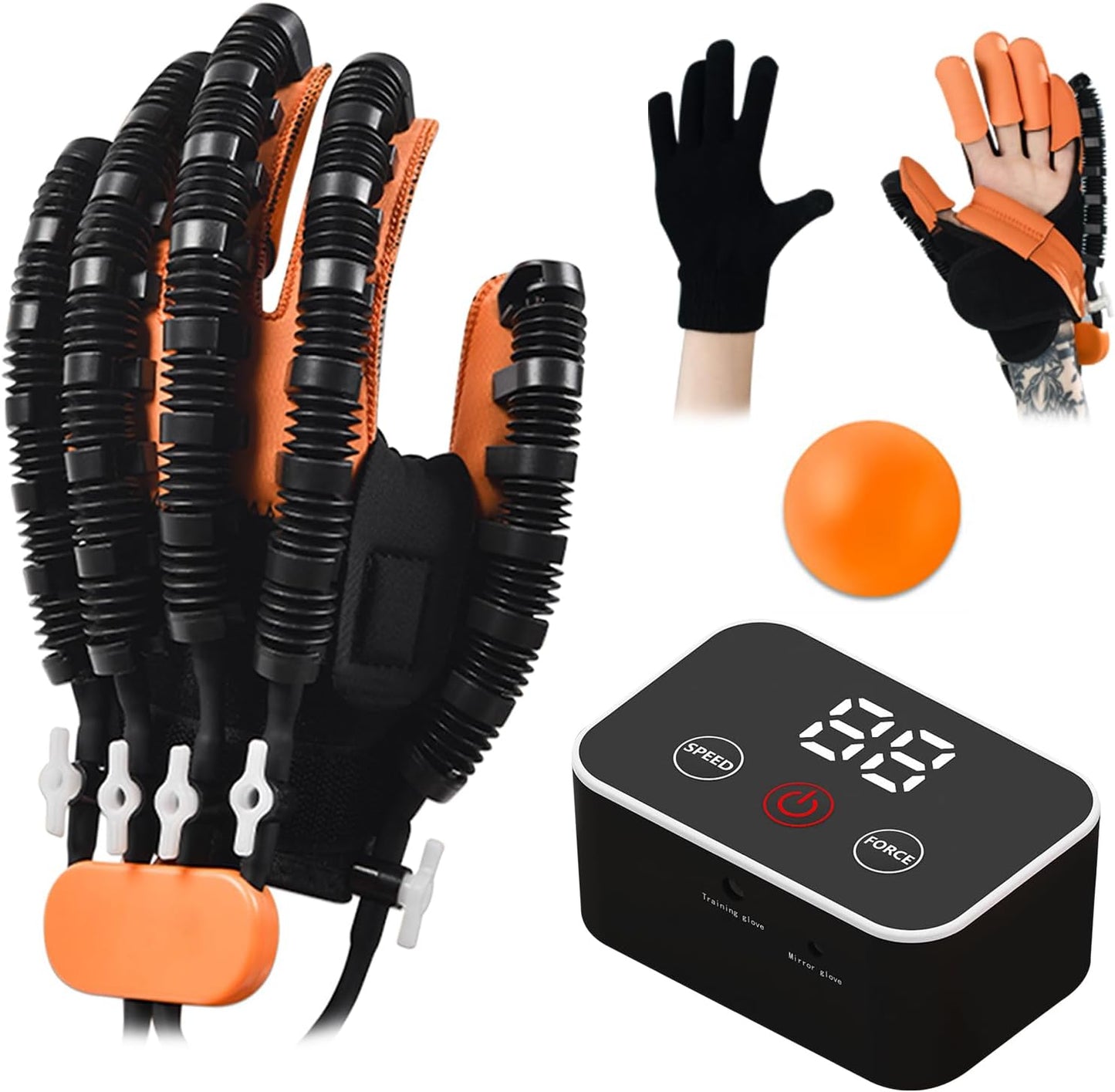Rehabilitation Robot Gloves for Stroke Recovery and Hand Therapy