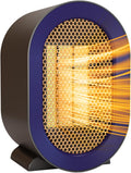 Portable Electric Space Heater - Matte Purple PTC Ceramic Heater