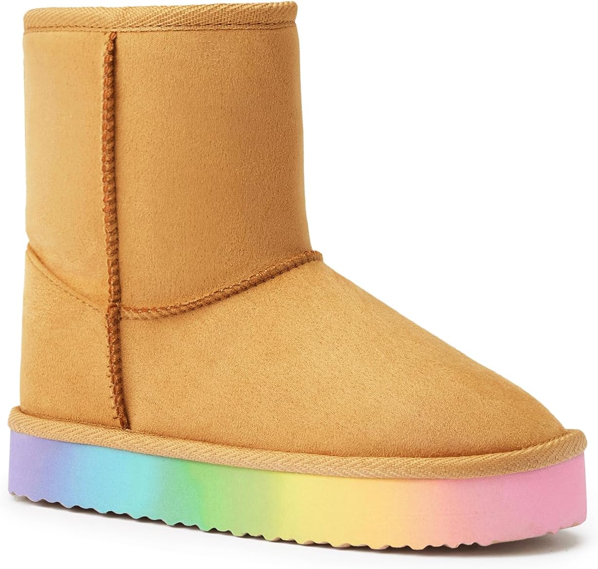 FabKids Girls Winter Mid Calf Snow Boots for Cozy Comfort