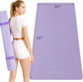 Extra Large Yoga Mat 72in x 35in - Wide Non-Slip TPE Mat