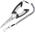 Booms Fishing H01 Small Fishing Pliers - Lightweight Braid Cutter