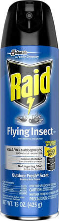 Raid Flying Insect Killer 15 Ounce (Pack of 12) - Fast Knockdown
