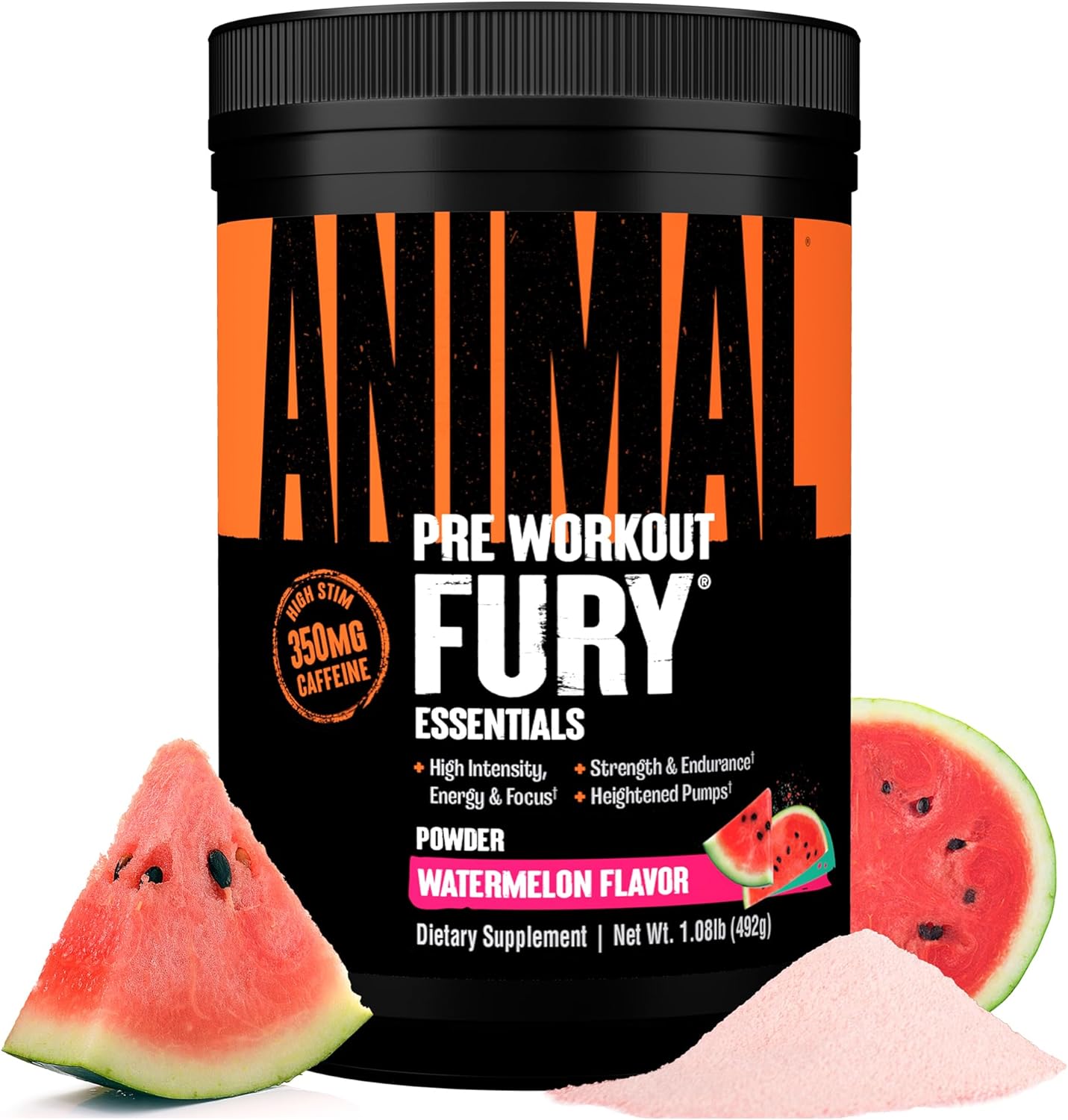 Animal Fury Pre Workout Powder for Energy and Focus Boost