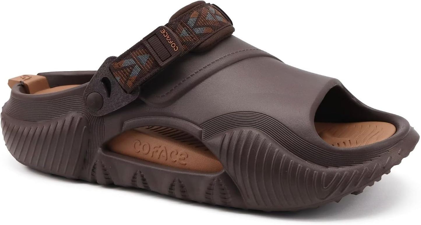 COFACE Mens Orthotic Clogs for Plantar Fasciitis Recovery Sandals