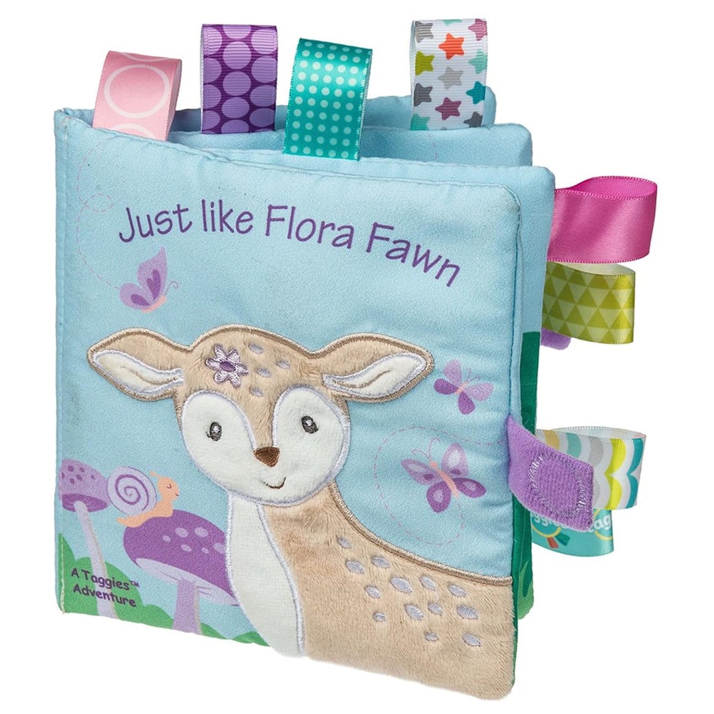 Taggies Soft Sensory Cloth Book for Baby